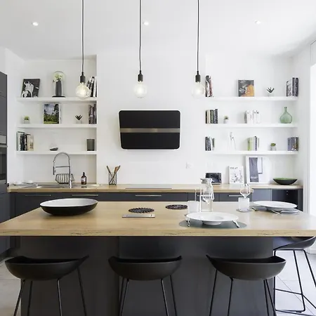アパート L'aubelyne - Chic T2 Quartier Prefecture リヨン