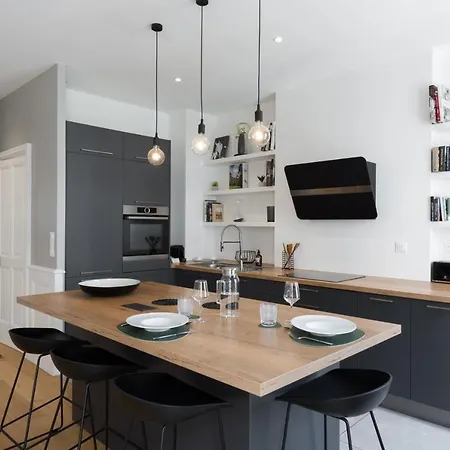 L'aubelyne - Chic T2 Quartier Prefecture Λυών