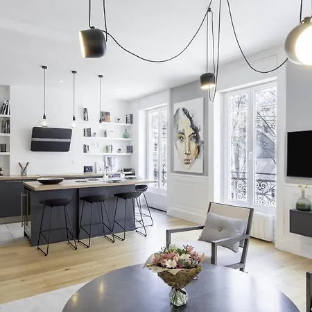 L'aubelyne - Chic T2 Quartier Prefecture Lyon